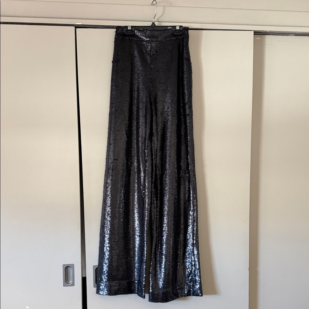 Ted Baker London - Black Sequin Women's Pants